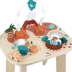 New Table d'activités en bois Dino Centre D'Activités