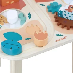 New Table d'activités en bois Dino Centre D'Activités