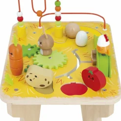 Table d'activités en bois Ferme Centre D'Activités