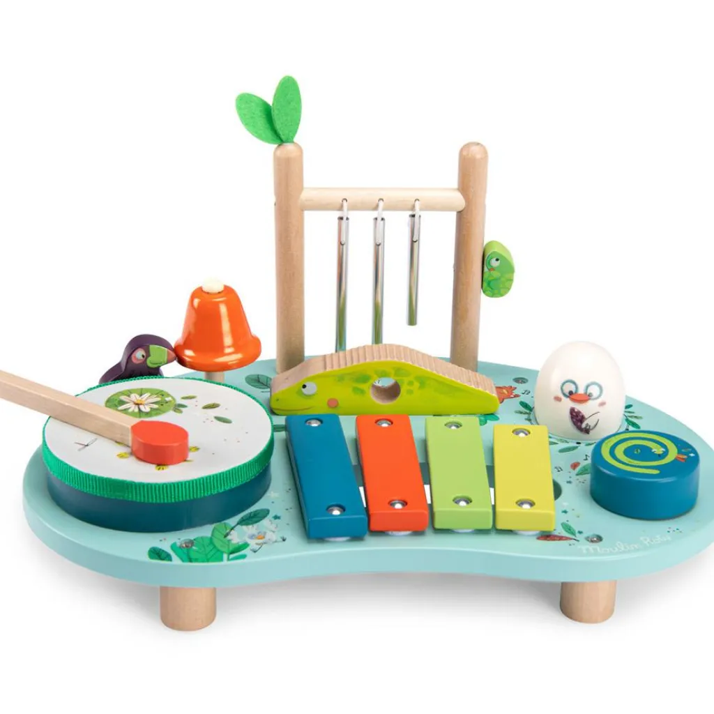 Best Table multi-activités musicales Dans la jungle Centre D'Activités