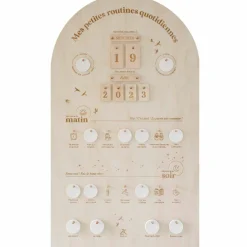 Hot Tableau à suspendre mes petites routines Apprentissage Du Temps Et Quotidien