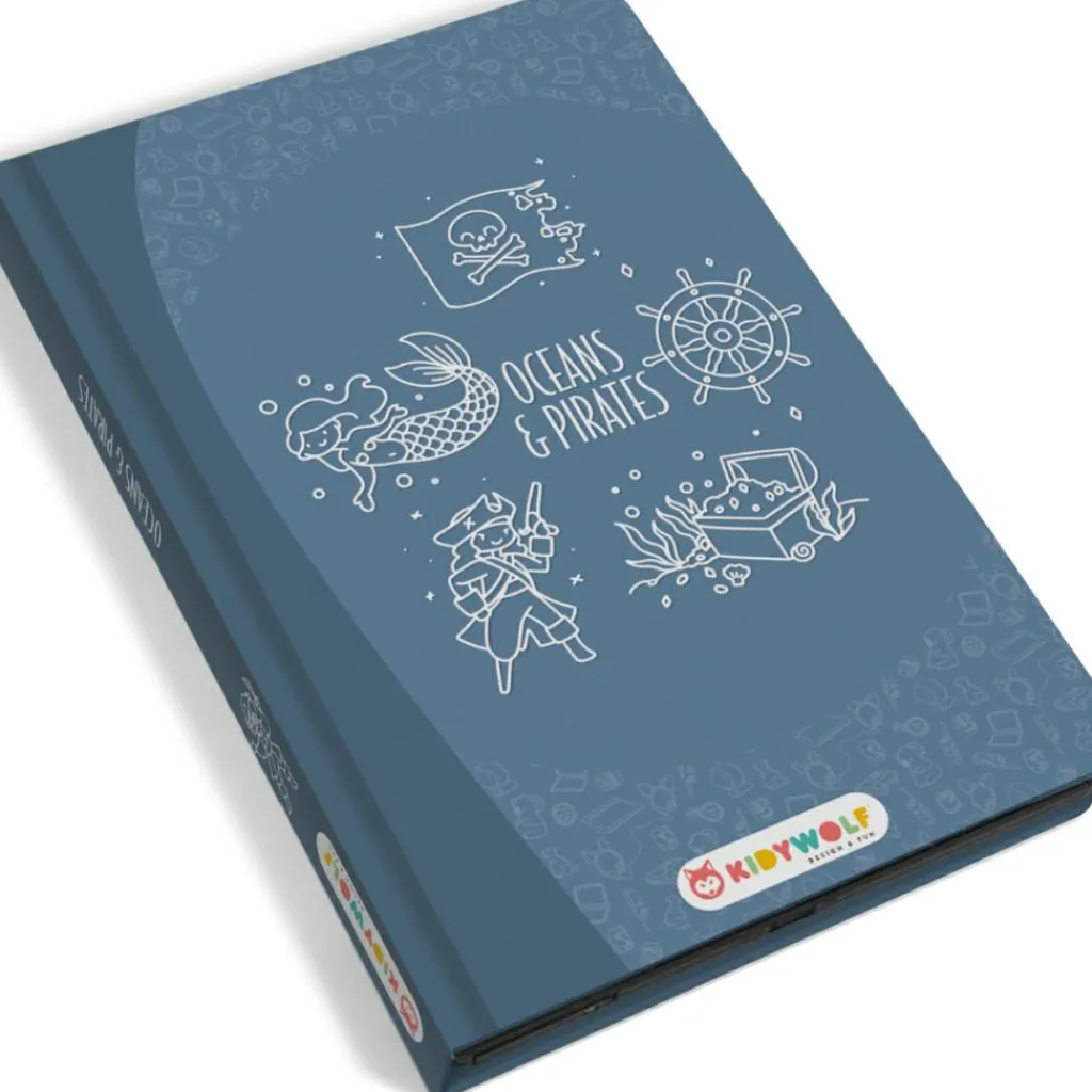 Hot Tablette à dessin KIDYDRAW-MINI Océans et pirates bleu Dessin Et Peinture