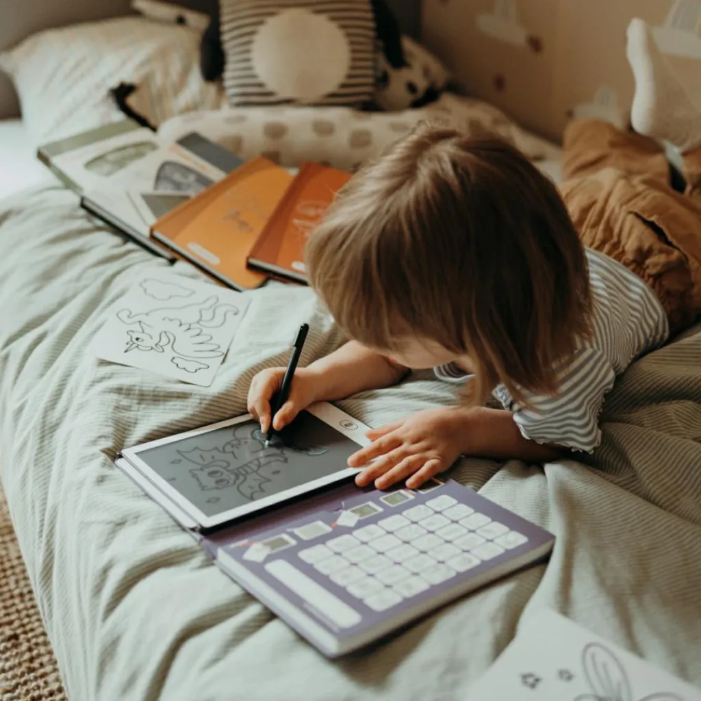 Hot Tablette à dessin KIDYDRAW-MINI Océans et pirates bleu Dessin Et Peinture