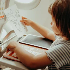 Hot Tablette à dessin KIDYDRAW-MINI Animaux orange Dessin Et Peinture