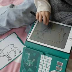 Best Tablette à dessin KIDYDRAW-MINI Animaux autour du monde vert Dessin Et Peinture