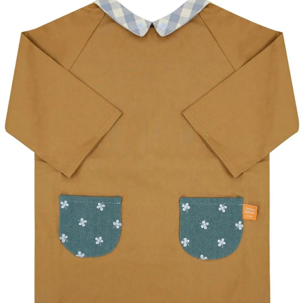 Hot Tablier d'artiste Trèfle Océan (2-6 ans) Enfant Tablier Enfant