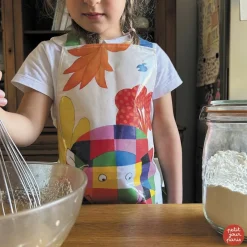 Sale Tablier en toile cirée Elmer Enfant Tablier Enfant