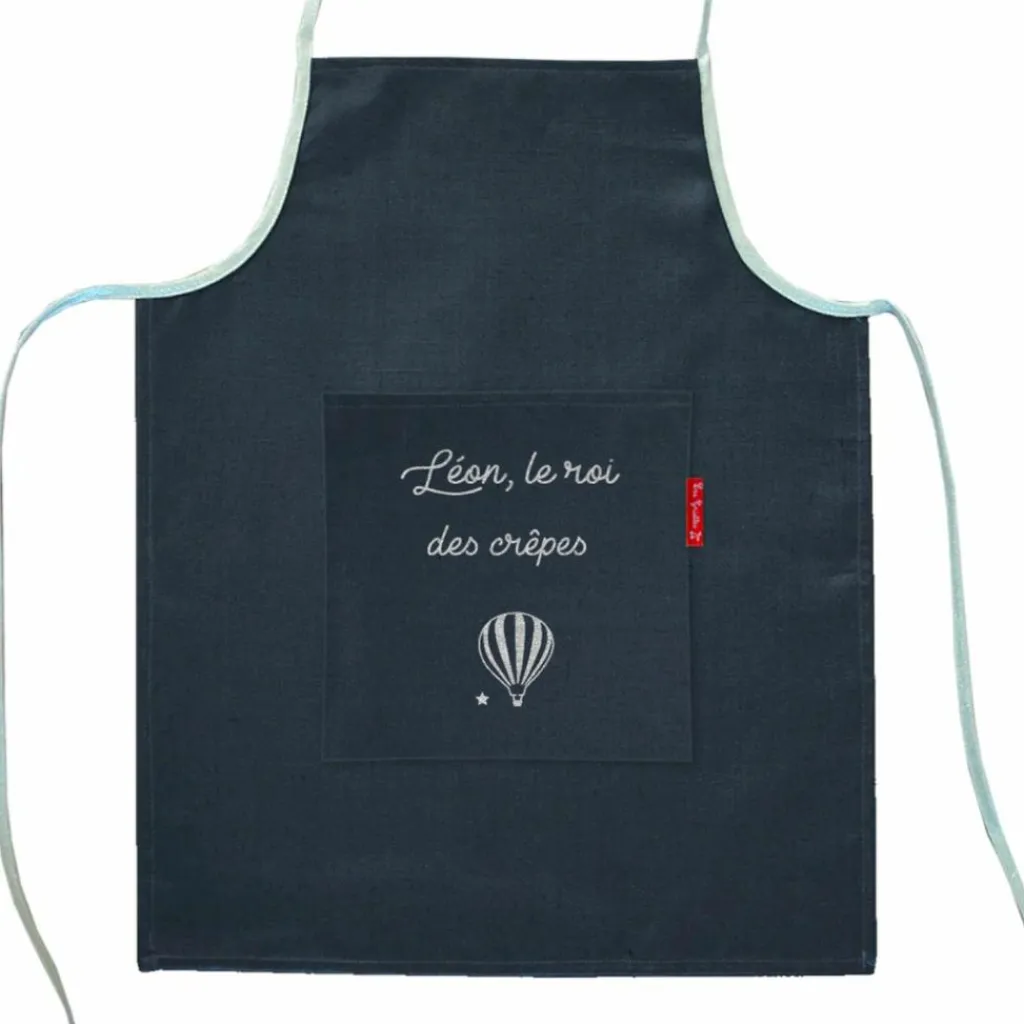 Sale Tablier enfant Bleu pétrole (personnalisable) Enfant Tablier Enfant