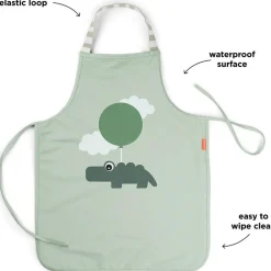 Best Tablier enfant imperméable Happy clouds Vert Enfant Tablier Enfant