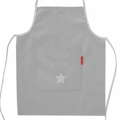 Hot Tablier gris clair (personnalisable) Enfant Tablier Enfant