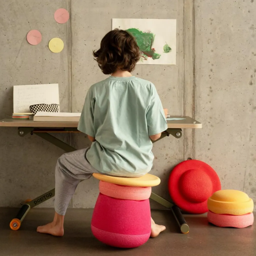 Discount Tabouret enfant modulaire Base pink Parcours De Motricité