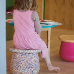 Discount Tabouret enfant modulaire Base pink Parcours De Motricité