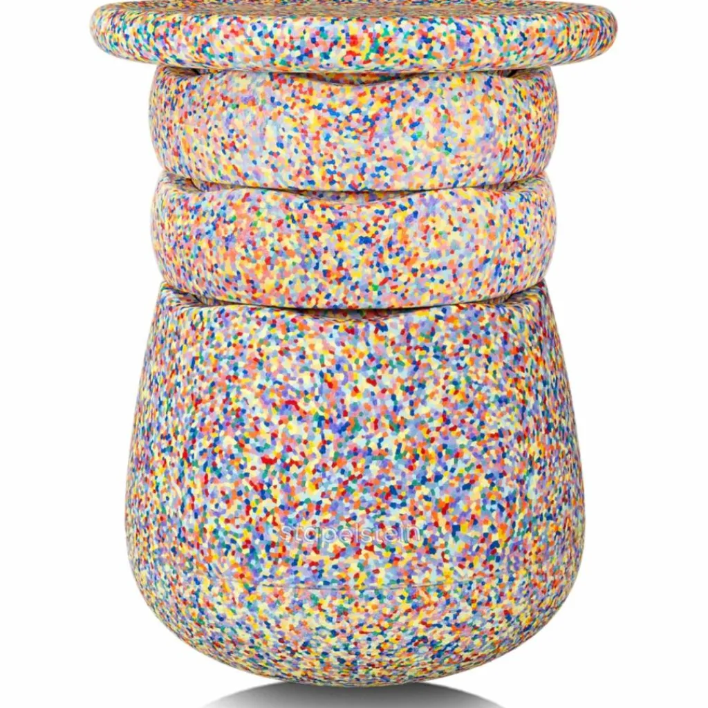 New Tabouret modulaire Dynamic all super confetti Parcours De Motricité