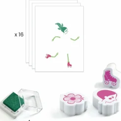 Clearance Tampons Flower girls Dessin Et Peinture