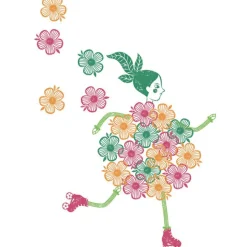 Clearance Tampons Flower girls Dessin Et Peinture