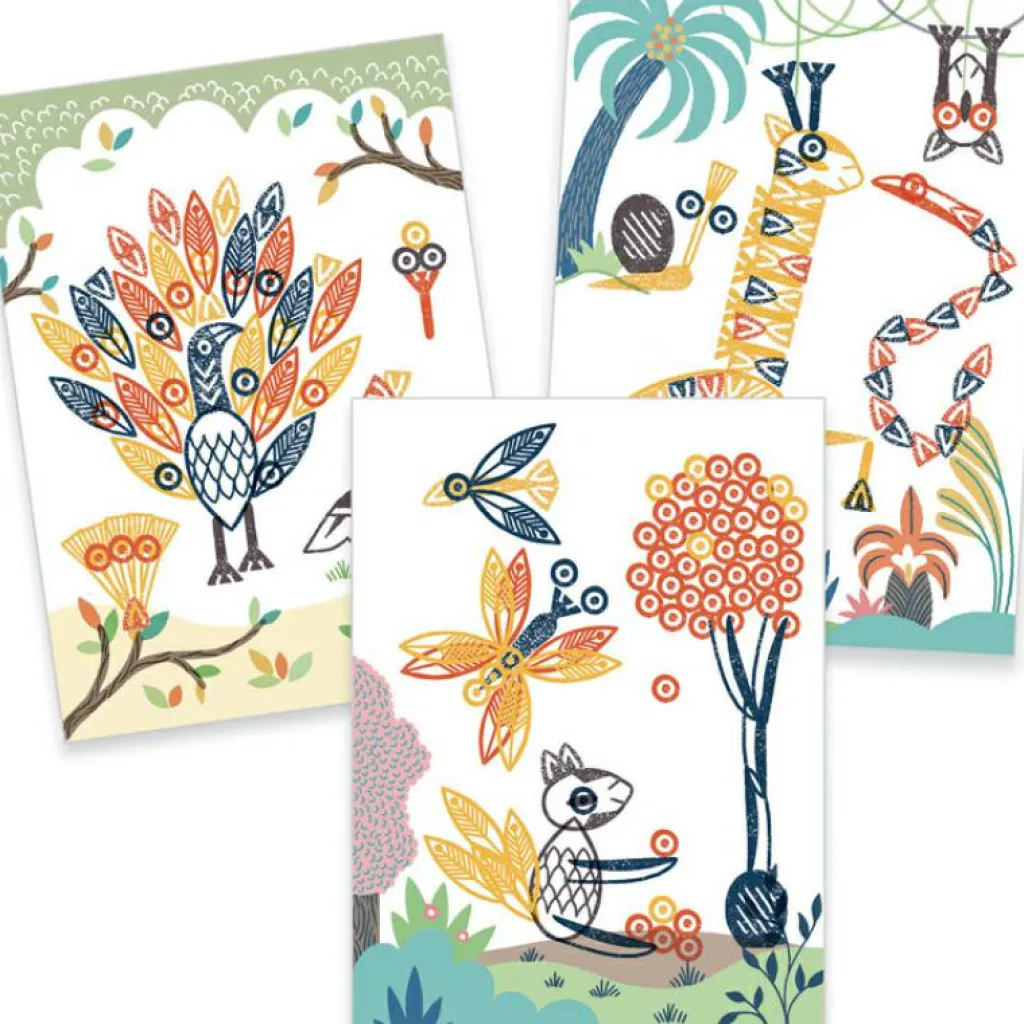 Outlet Tampons Surprising animals Dessin Et Peinture