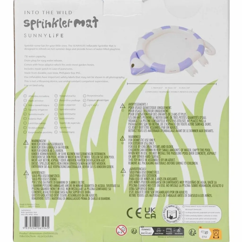 Best Tapis d'arrosage pour enfants Into the Wild Blue Enfant Piscine Enfant