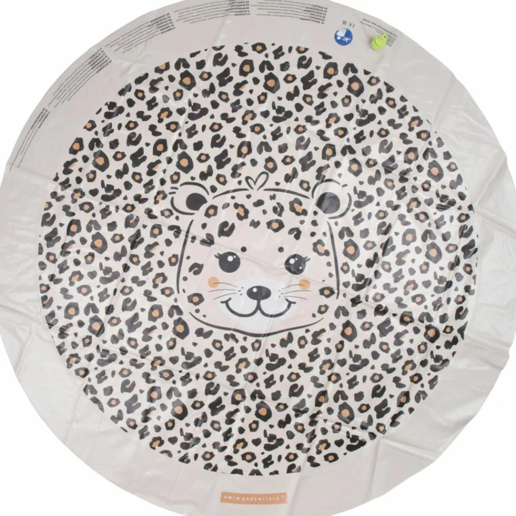 Hot Tapis de glisse arroseur Léopard beige Enfant Piscine Enfant