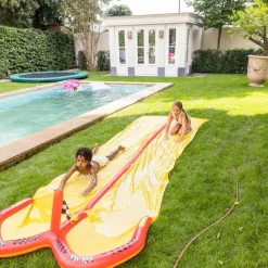 Best Tapis de glisse eau arroseur Racing Enfant Piscine Enfant