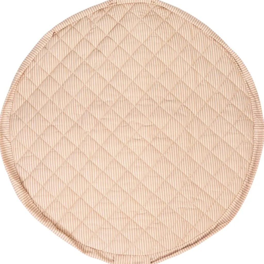 Outlet Tapis de jeu 2 en 1 Noomad Organic Soft Stripes Brown Tapis De Jeu