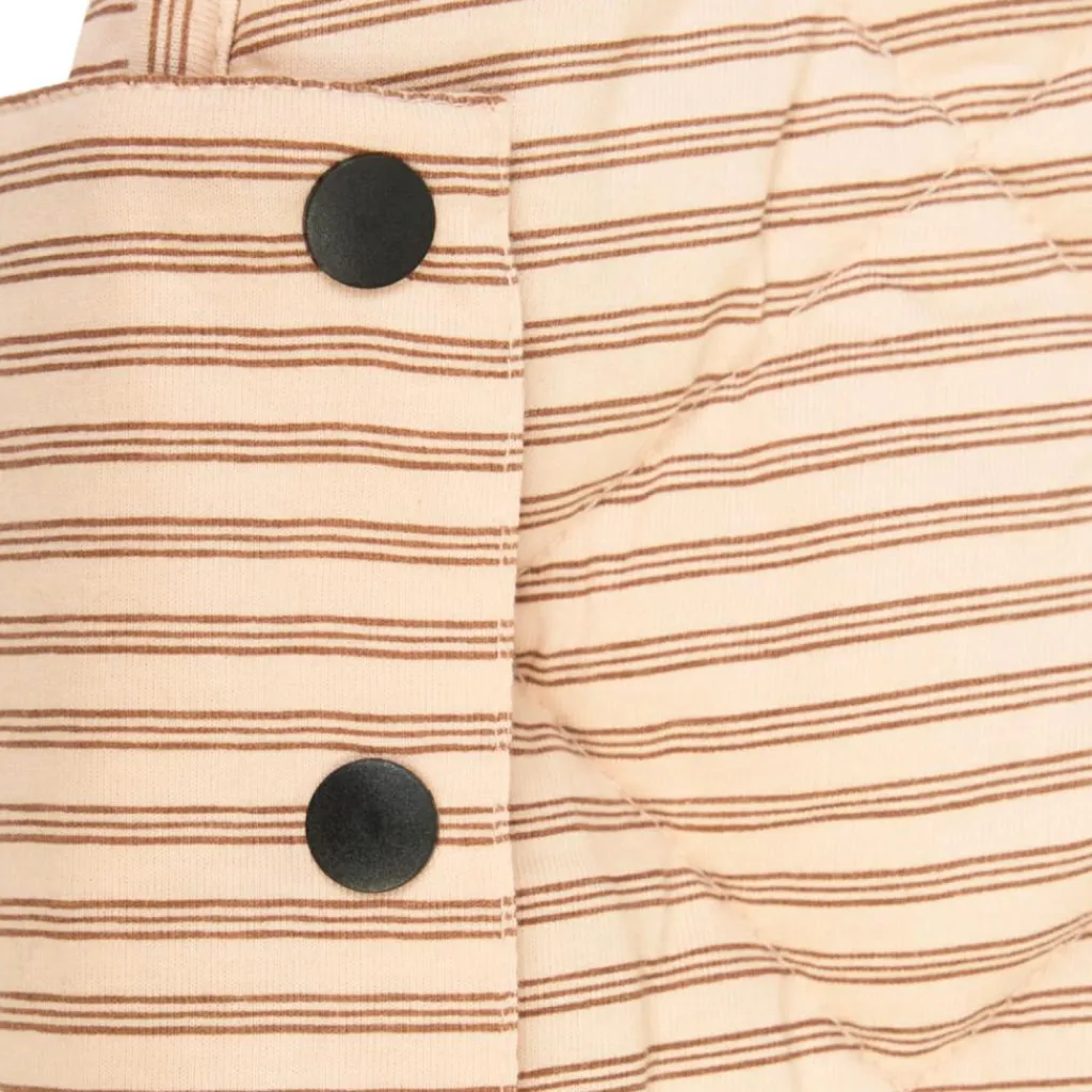 Outlet Tapis de jeu 2 en 1 Noomad Organic Soft Stripes Brown Tapis De Jeu