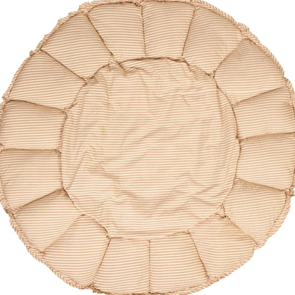 Best Tapis de jeu 3 en 1 Organic Coco Stripes Brown Tapis De Jeu
