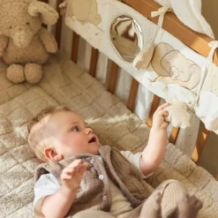 Discount Tapis de jeu Box Teddy Warm Sand (75 x 95 cm) Tapis De Jeu