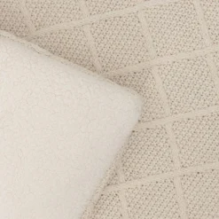 Outlet Tapis de jeu Check Knit Oatmeal (75 x 95 cm) Tapis De Jeu