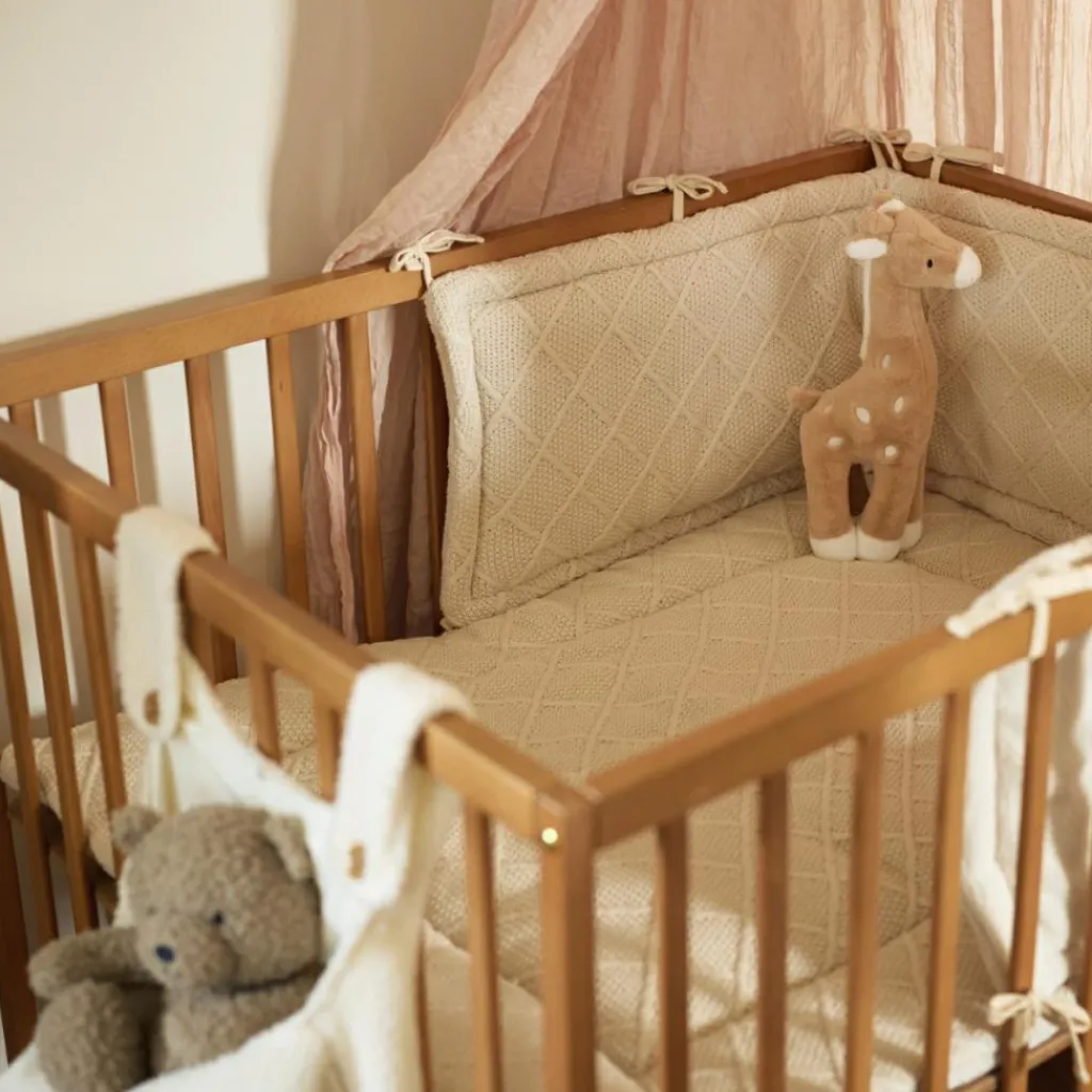 Outlet Tapis de jeu Check Knit Oatmeal (75 x 95 cm) Tapis De Jeu