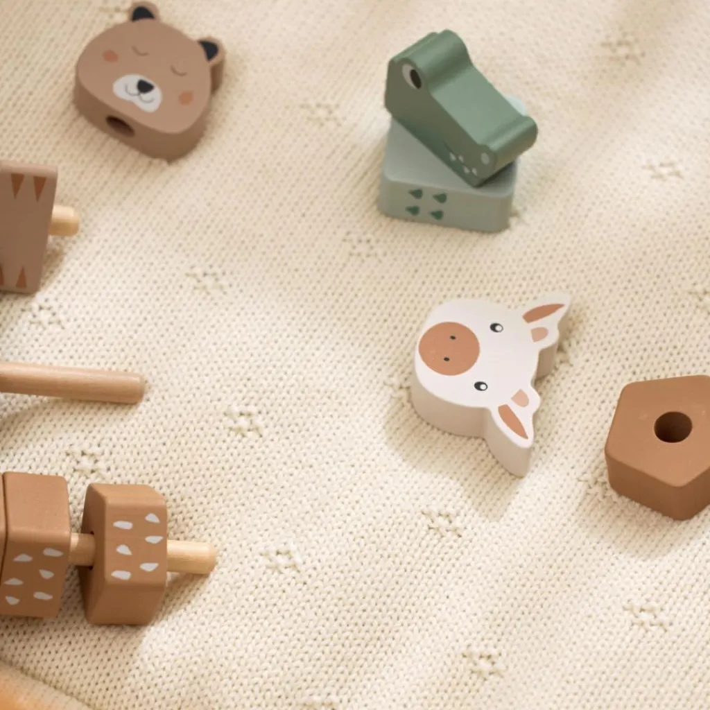 Online Tapis de jeu Cosy Knit Ivory (75 x 95 cm) Tapis De Jeu