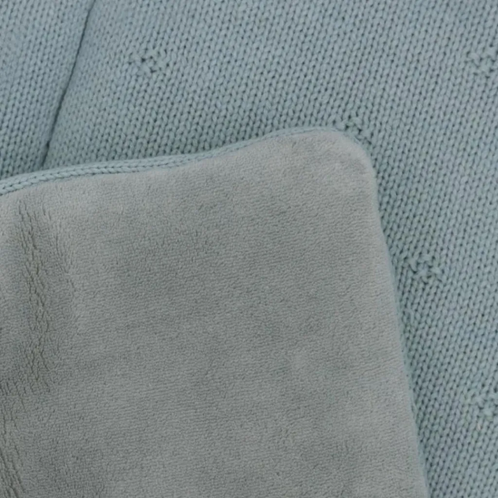 Discount Tapis de jeu Cosy Knit Sea Green (75 x 95 cm) Tapis De Jeu