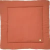 New Tapis de jeu en gaze de coton Terracotta (100 x 100 cm) Tapis De Jeu