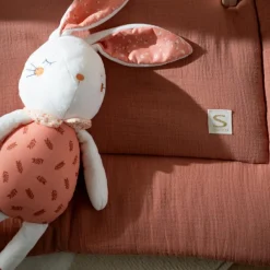 New Tapis de jeu en gaze de coton Terracotta (100 x 100 cm) Tapis De Jeu