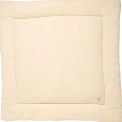 Clearance Tapis de jeu en gaze de coton Vanille (100 x 100 cm) Tapis De Jeu