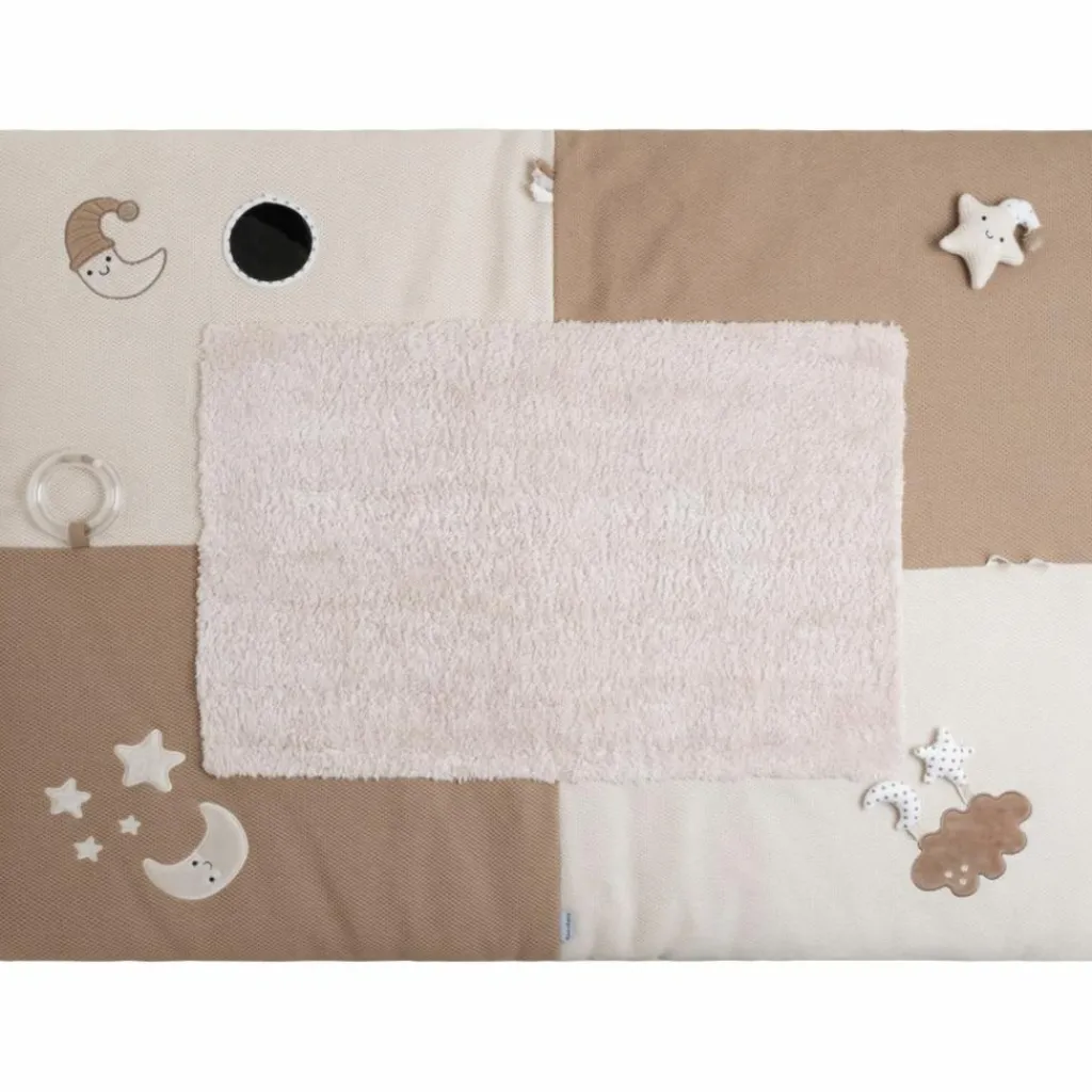 Tapis de jeu Heaven Clay-Warm Linen (75 x 95 cm) Tapis D'Éveil