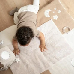 Tapis de jeu Heaven Clay-Warm Linen (75 x 95 cm) Tapis D'Éveil