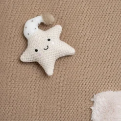 Tapis de jeu Heaven Clay-Warm Linen (75 x 95 cm) Tapis D'Éveil