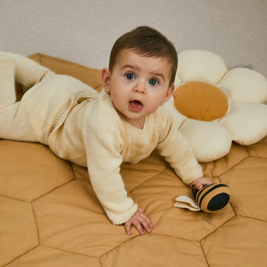 Hot Tapis de jeu lavable Honeycomb (100 x 100 cm) Tapis De Jeu