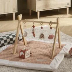 New Tapis de jeu Petit Cœur (100 x 100 cm) Tapis De Jeu