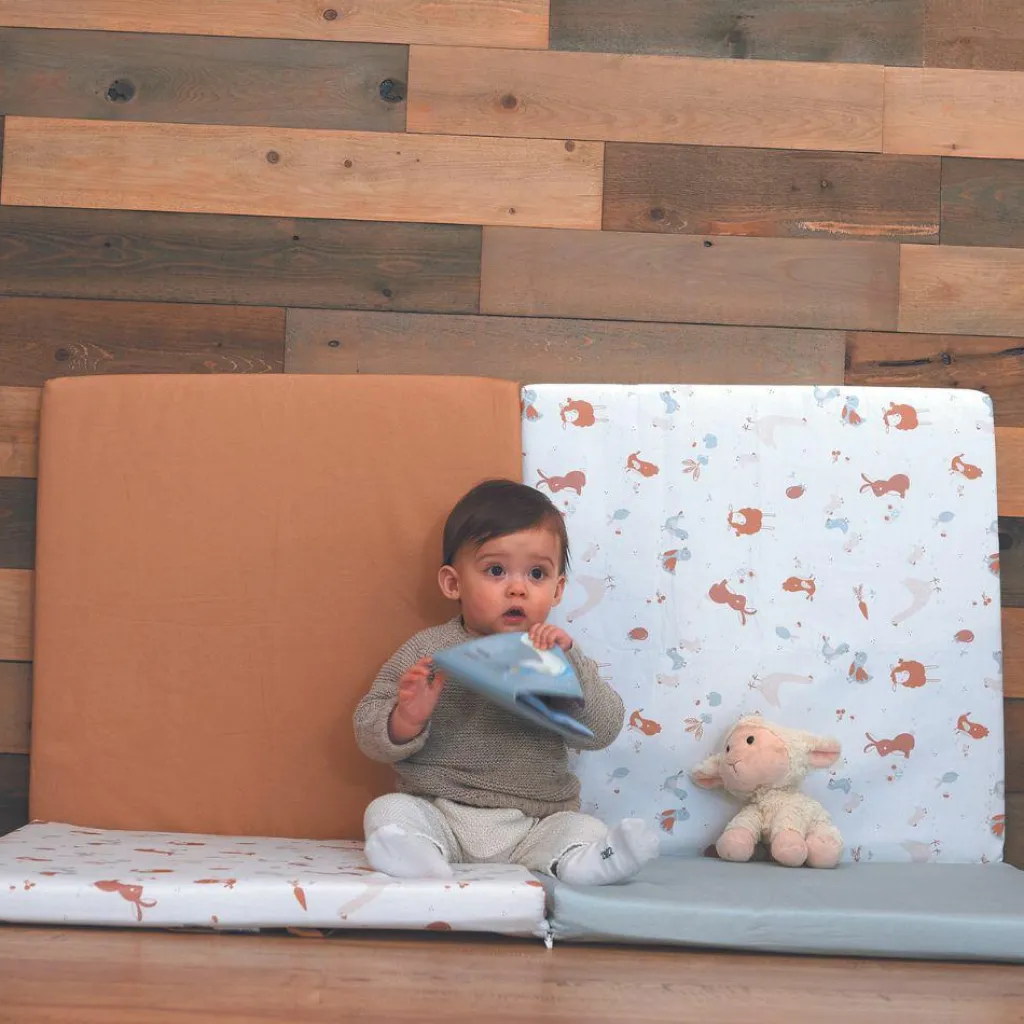 Tapis de jeu pliable Little Farmer (120 x 120 cm) Tapis De Jeu