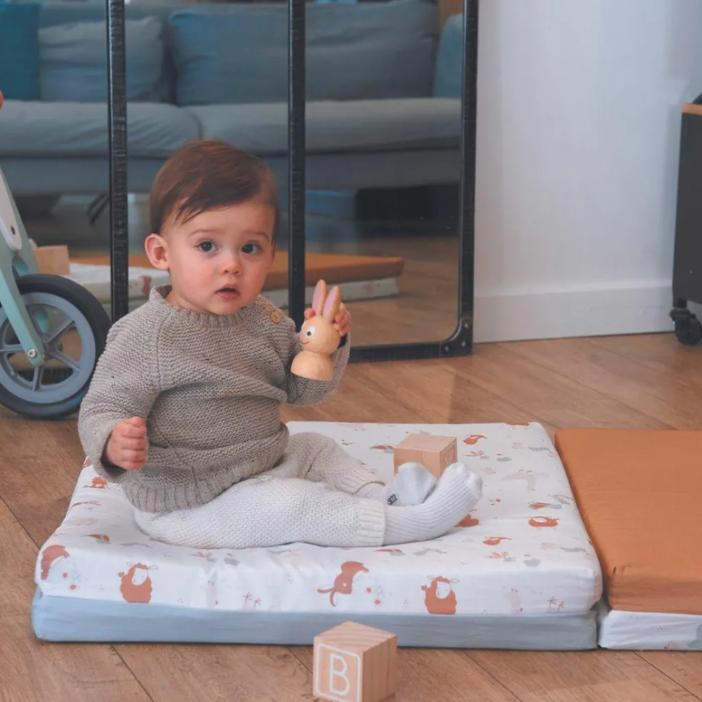 Tapis de jeu pliable Little Farmer (120 x 120 cm) Tapis De Jeu