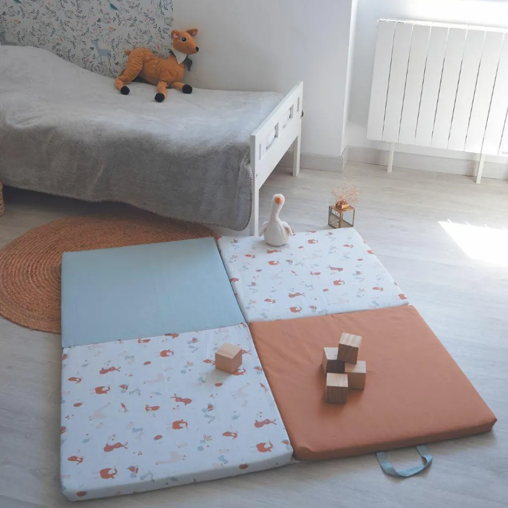 Tapis de jeu pliable Little Farmer (120 x 120 cm) Tapis De Jeu
