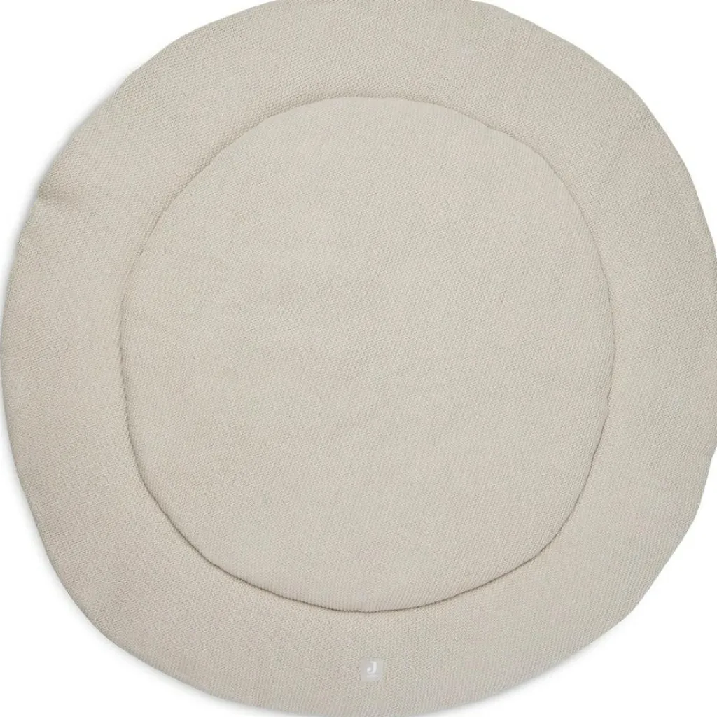 Clearance Tapis de jeu rond Basic Knit Nougat (95 cm) Tapis De Jeu