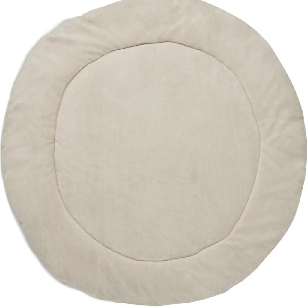Clearance Tapis de jeu rond Basic Knit Nougat (95 cm) Tapis De Jeu