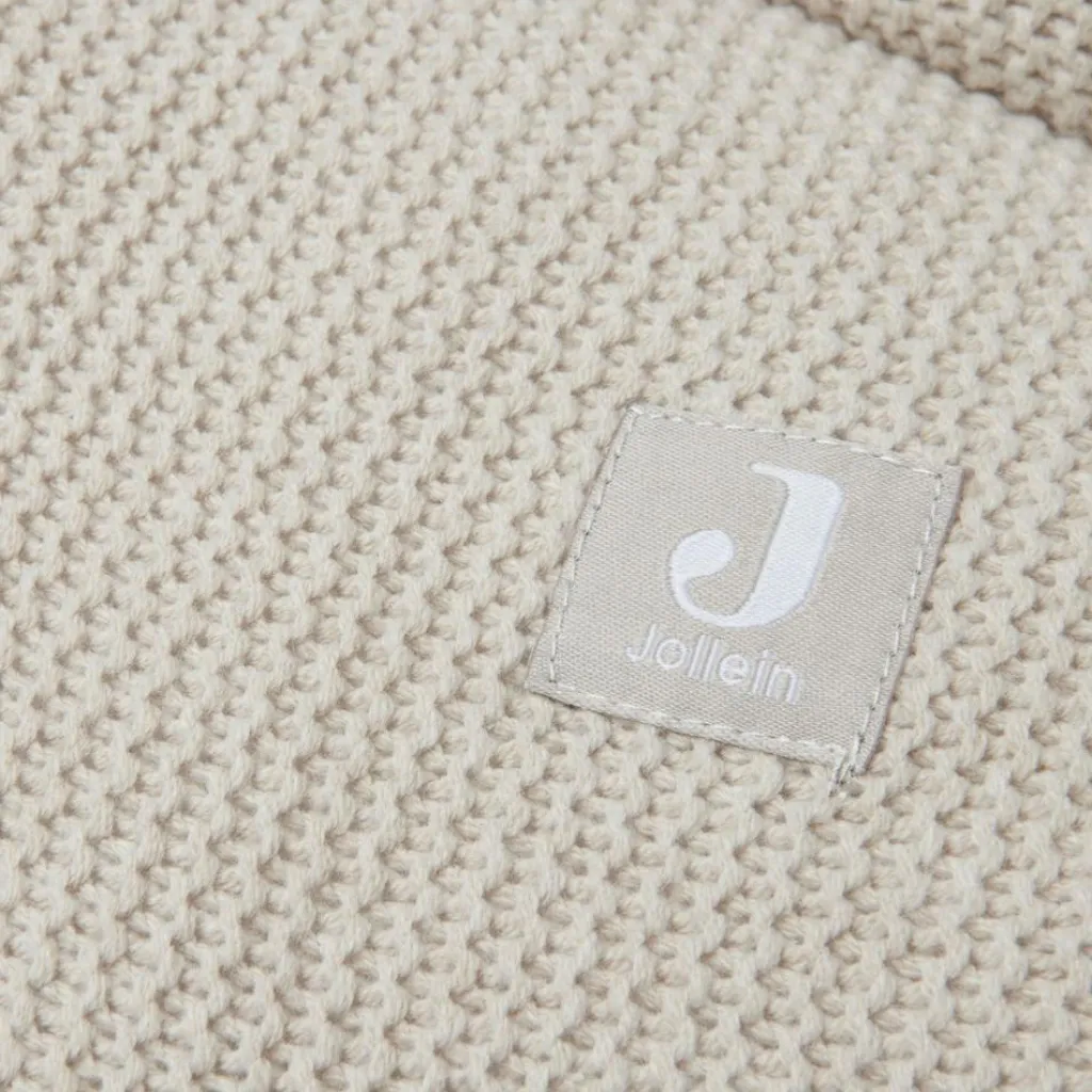 Clearance Tapis de jeu rond Basic Knit Nougat (95 cm) Tapis De Jeu