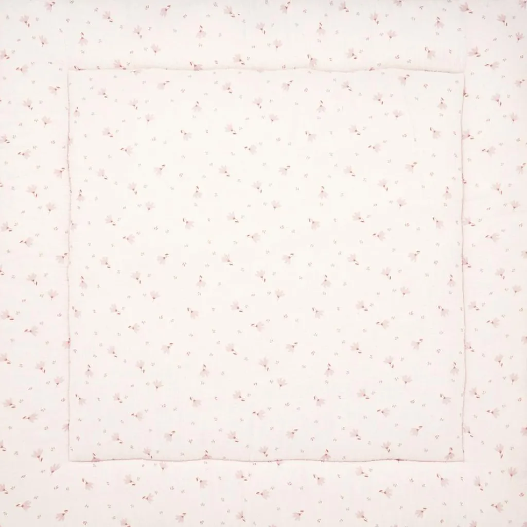 Clearance Tapis de jeu réversible Lovely blossom (100 x 100 cm) Tapis De Jeu