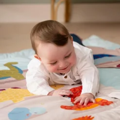 Discount Tapis de parc réversible Les Amis Dinos Tapis De Jeu