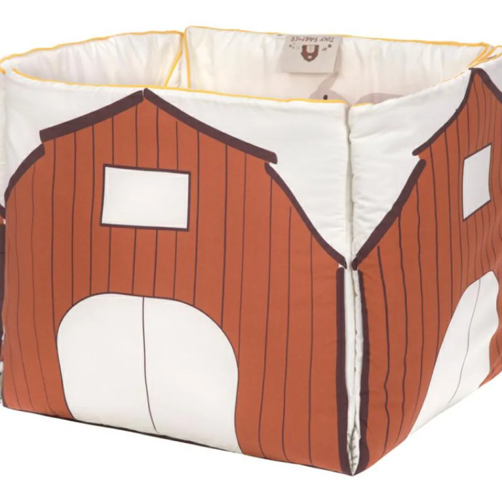 Outlet Tapis d´éveil 2 en 1 en coton bio Tiny Farmer (120 x 120 cm) Tapis D'Éveil