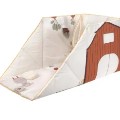 Outlet Tapis d´éveil 2 en 1 en coton bio Tiny Farmer (120 x 120 cm) Tapis D'Éveil