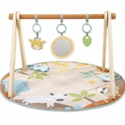 New Tapis d'éveil avec arche en bois Tanner Tapis D'Éveil